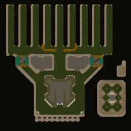 Enfo's 1 Team 9-WAY BALANCED terrain minimap