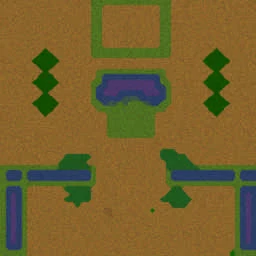 Flamejant Hero Defense terrain minimap