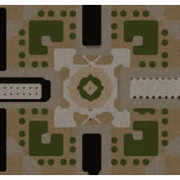 Footman Frenzy v11.0 AI Ezraeel terrain minimap