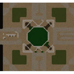 Footman Frenzy Level 10000 terrain minimap