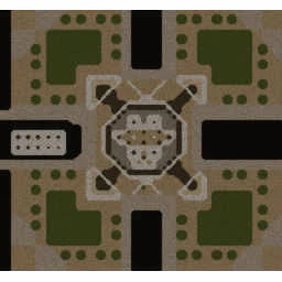 Footman Frenzy LVL10000 strong base terrain minimap