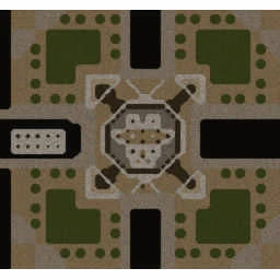 Footman Frenzy LVL10000 strong base! terrain minimap