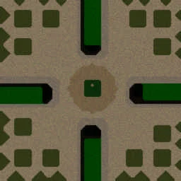 Footman Wars TFT 1.1 terrain minimap