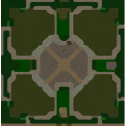 Footman Wars - UPGRADEDLEVEL1MILLION terrain minimap