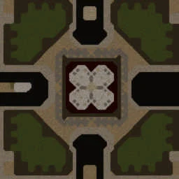 Footmen Frenzy 4.2  Professional terrain minimap