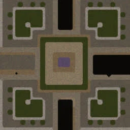 Footmen Frenzy AI 9.4 terrain minimap