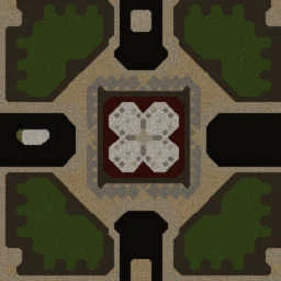 Footmen Frenzy 4.2G (2020) terrain minimap