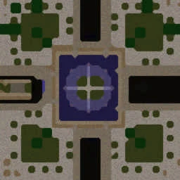 Footmen Frenzy 6.2 + AI by Haru terrain minimap