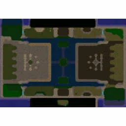 Footmen vs Grunts 2019 Edition terrain minimap