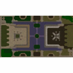 Footmen vs Grunts 4.5d terrain minimap