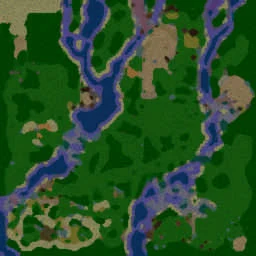 ForsakenForest Survival 1.41 Public terrain minimap