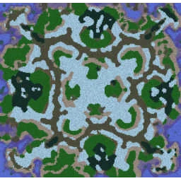 Frostsabre terrain minimap