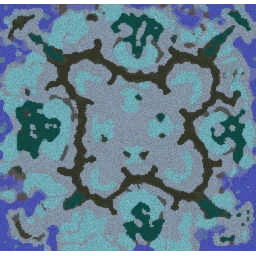 Frostsabre terrain minimap