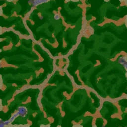 Giardino della Guerra terrain minimap