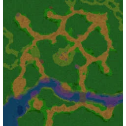 Gnoll Hunting terrain minimap