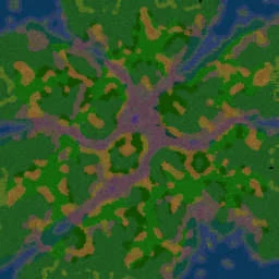 Gnoll Wood terrain minimap
