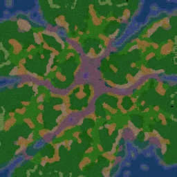 Gnoll Wood terrain minimap