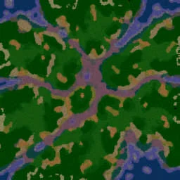 Gnoll Wood terrain minimap