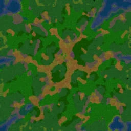Gnoll Wood terrain minimap