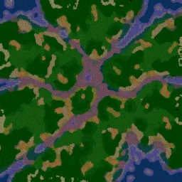 Gnoll Wood terrain minimap