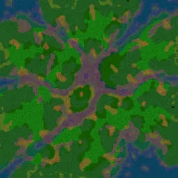 Gnoll Wood terrain minimap