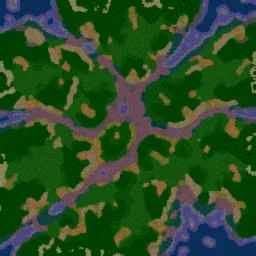 Gnoll Wood terrain minimap