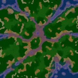 Gnoll Wood terrain minimap