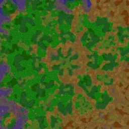 Gold Rush terrain minimap