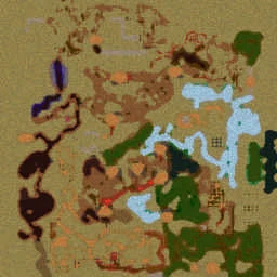 Golden Gods II - 1.8 terrain minimap