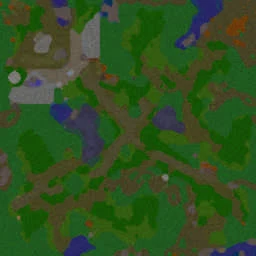 Goldshire terrain minimap