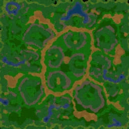 Golems im Nebel terrain minimap