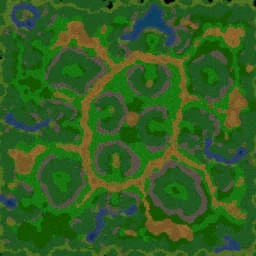 Golems in the Mist terrain minimap