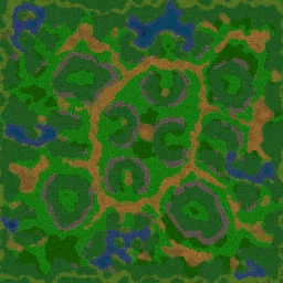 Golems in the Mist LV terrain minimap