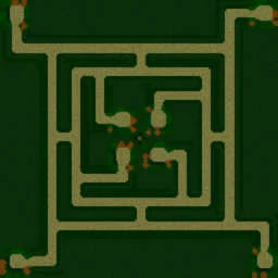 Green Circle TD V 2.1.5 Noob Edition terrain minimap