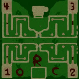 Greatest Orc Mazer TD Final II terrain minimap