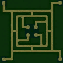 Green Circle HEROES V2 terrain minimap