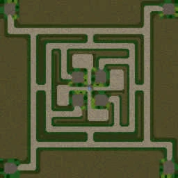 Green CircleTD v20 terrain minimap