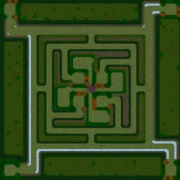 Green Circle TD v8.5 terrain minimap