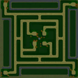 Green Circle TD v12.1 terrain minimap