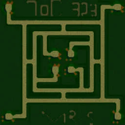 Green circle TD v1.2super terrain minimap