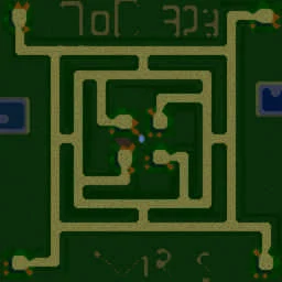 Green circle TD v1.6 super terrain minimap