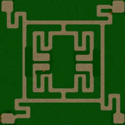 Green Circle TD V1.0 Hard terrain minimap