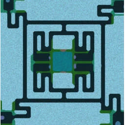 Green Circle TD V3.0 Hard terrain minimap