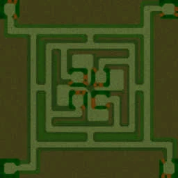 Green Circle TD v9.8 terrain minimap