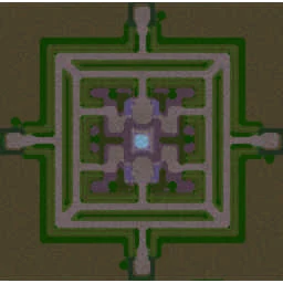 Green Circle TD Around SS 4.0 terrain minimap