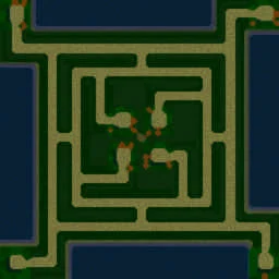 Green Circle TD Classic 5 terrain minimap