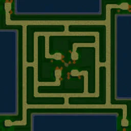 Green Circle TD Hard v11 terrain minimap
