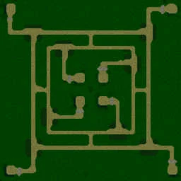 Green Circle TD Forest_v1.1 terrain minimap