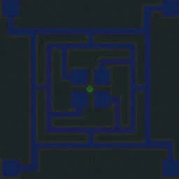 Green Circle TD Hard terrain minimap