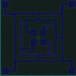 Green Circle TD Hard terrain minimap